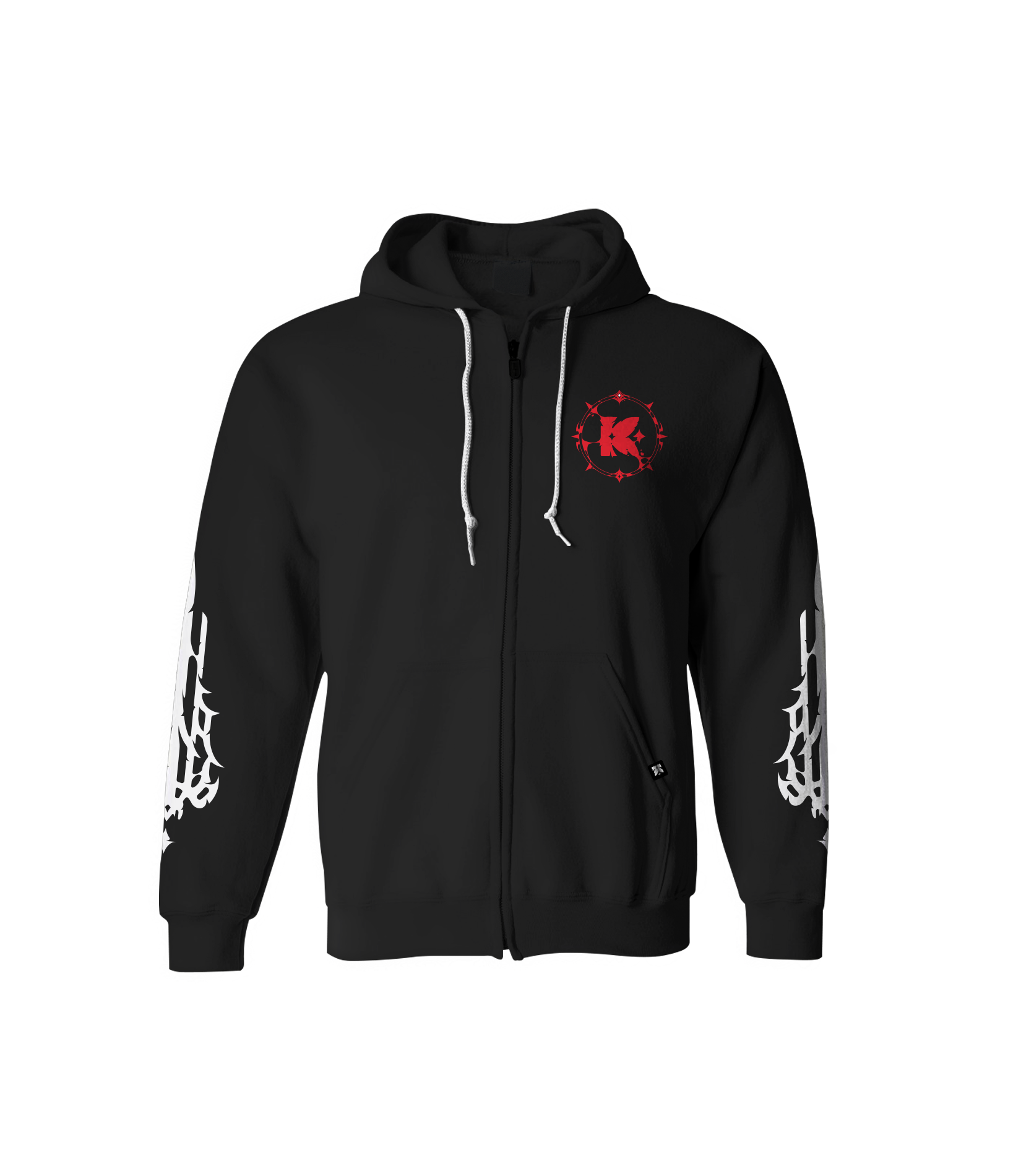 Kirsche "Kursed World" Zip-Up Hoodie - Black - PRE-ORDER