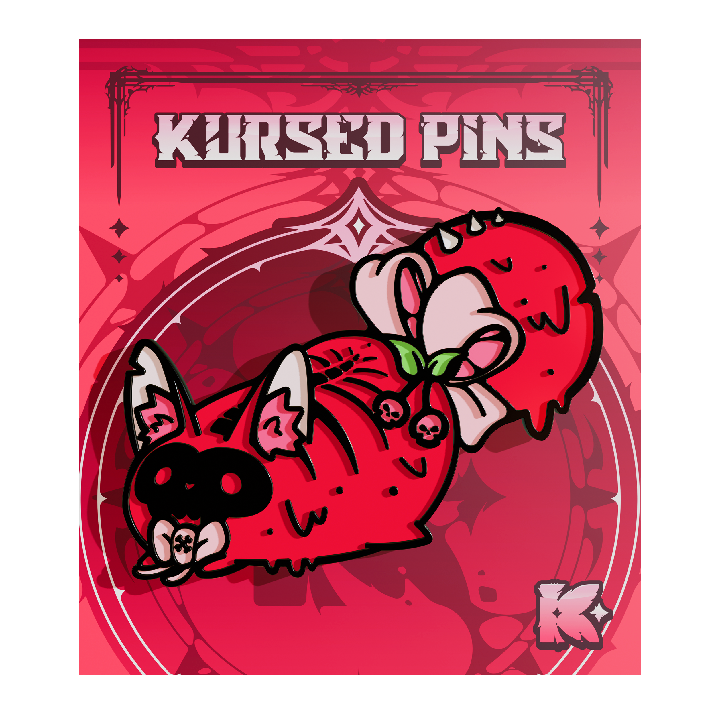 Kirsche Kursed Pins - 3 Pin Collector Set - PRE-ORDER