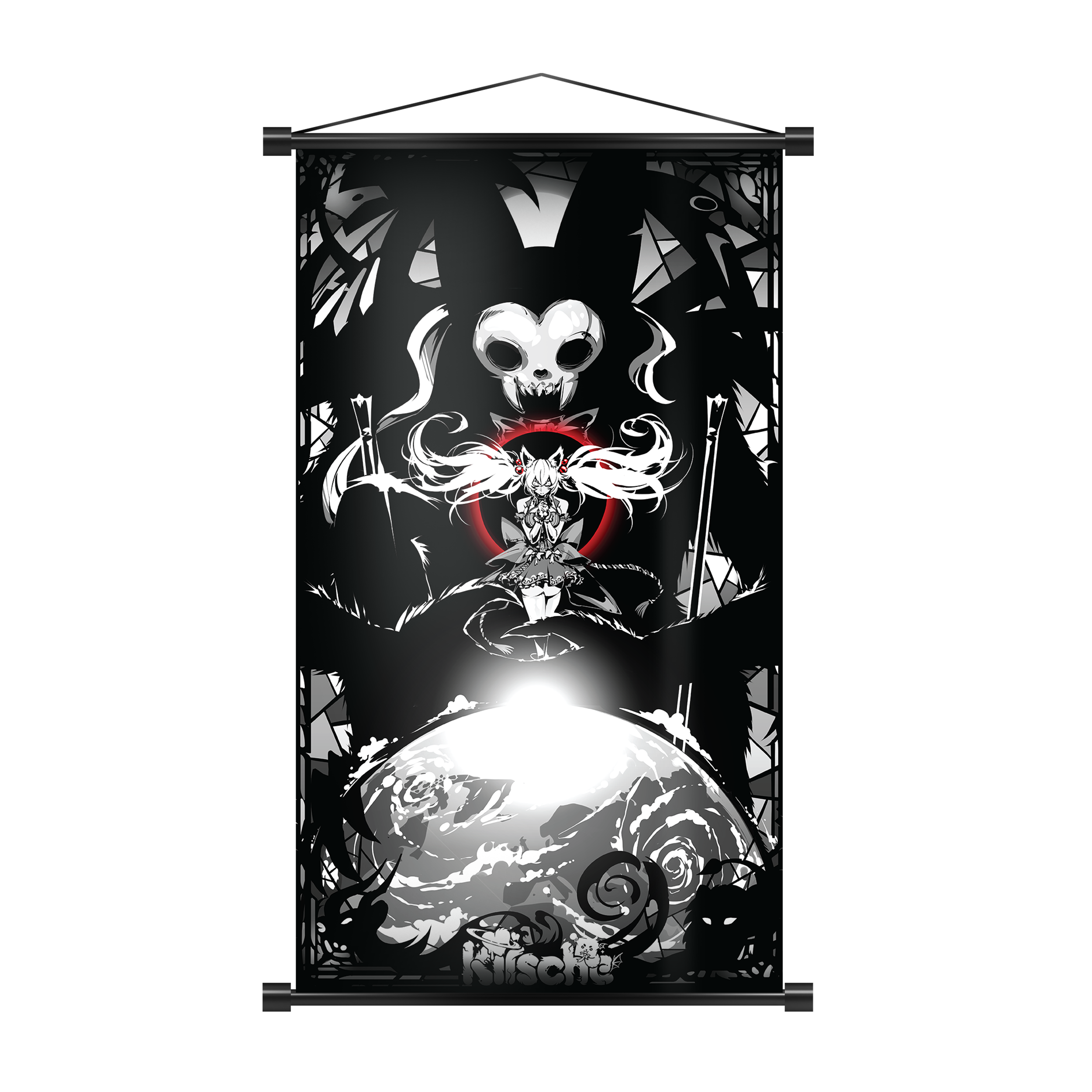 Kirsche "Kursed World" Wall Scroll - PRE-ORDER